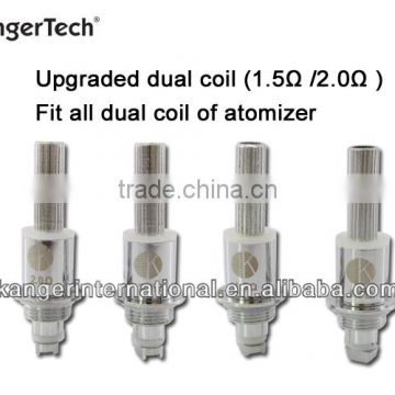 2014 kanger newest upgraded dual coil with 1.5ohm and 2.0ohm