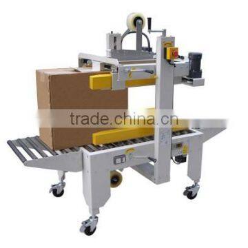 automatic adhesive tape up and down carton sealer machine/Side belts driven carton sealer/sealing machine