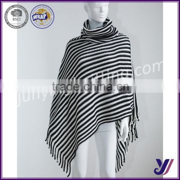 New Fashion Winter Latest design knitted scarf pashmina shawl poncho