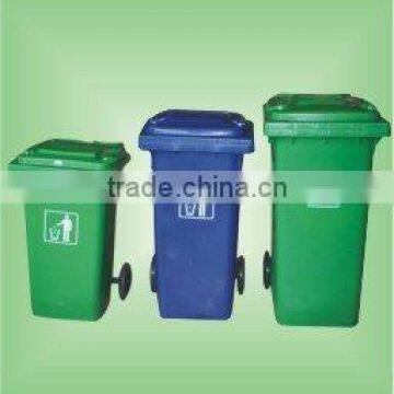 100L-HDPE trash can with wheels