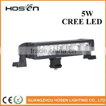 Waterproof 9inch 15W led work lighting truck led light bar IP67