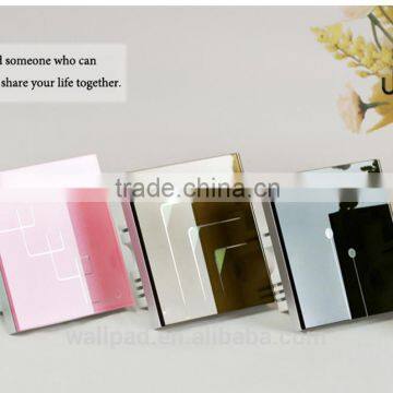 Wholesaler Wallpad Black Tempered Glass 110~250V 4 Gang 1 Way Touch Light Switch photo-3
