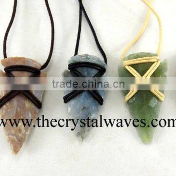 wholesale bulk arrowhead pendants