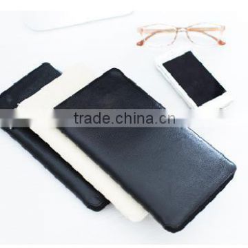 Fashion men black passport holder/travel document holder wallet