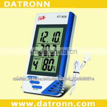 KT908 digital in/out thermometer