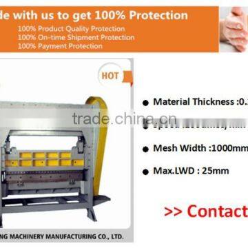 APM-16 Expanded Metal Mesh Machine and Perforated steel sheet making machine