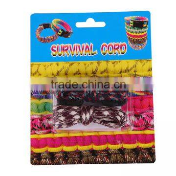 Hot Sale DIY Custom Nylon Parachute Rope with Plastic Buckles Paracord Combo Kits