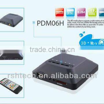 TV Media Player 1080P HD USB HDMI SD/MMC RMVB MP3 MPEG AVI Divx MKV