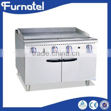 Commercial with Cabinet for restaurant stainless steel flat plate gas grill griddle