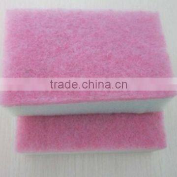 magic cleaning nano melamine sponge with scouring pad eraser for kitchen 007