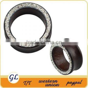 TP04253 original wood piercing crystal tunnel wood