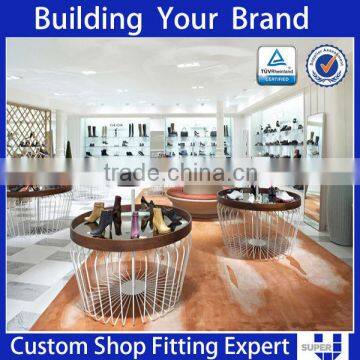 Footwear Display Showcase for Shopping Center