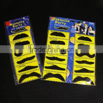 2015 funny artificial moustache beard fake moustache for sale