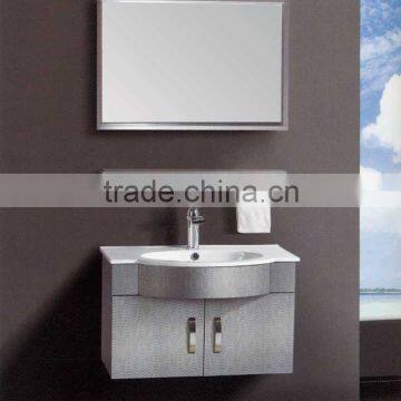 stainless steel bathroom cabinet