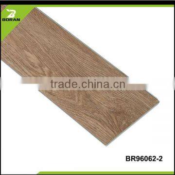 Anti-slip durable healthy 100%waterproof embossed wpc pvc flooring