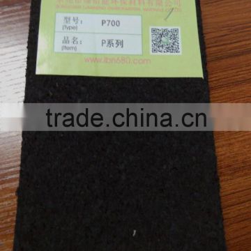 Fire-retardant and warmkeeping subfloor rubber mat as sound barrier in floor