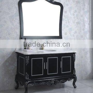 2013 Hot sell European Antique Solid Wood Bathroom Vanity 5808