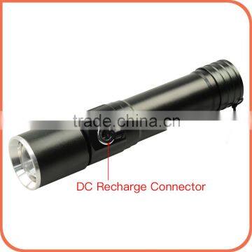 Latest China Factory XPG 5w 18650 Rechargeable Mini Zoom Flash Light for Camping Outdoor photo-3