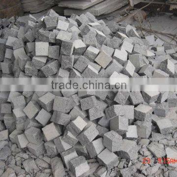 G654 Paving Stone, Dark Grey Granite Paving, G654 Cobble photo-3