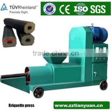 hexagonal shape charcoal briquette press machine