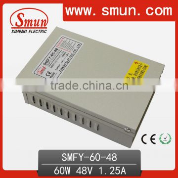 60w48V LED driver Rain-proof switching power supply SMFY-60-48