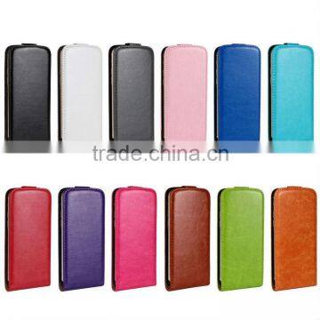 Up down Colorful flip leather case for iphone 6