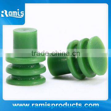 3.45mm Green auto silicone waterproof wire cable seal