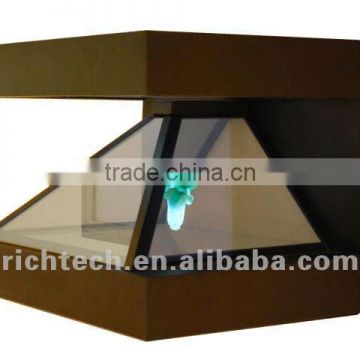 CE of 3d hologram display for advertising, promotion,entertainment