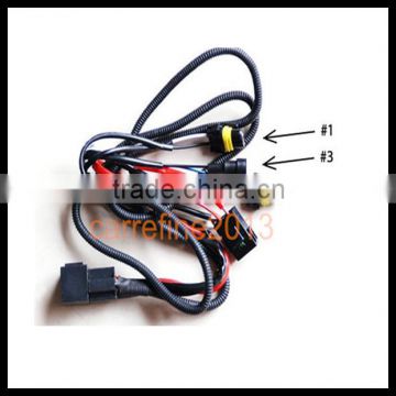 new Auto Vehicle Car Xenon HID headlight Conversion Kit Relay Wire Harness Hid cable Wire Adapter Extensiom Wire Cable for H9