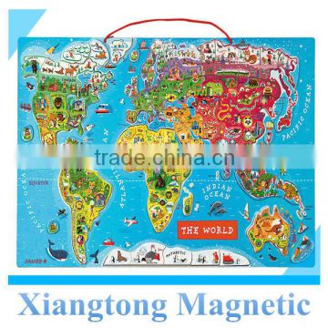 Magnetic World Map Puzzle