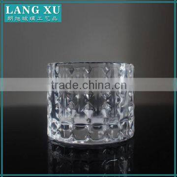 2016 Hot Sale Bulk antique wholesale glass candle holders wholesale glass votive candle holders