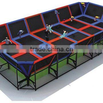 Equipment commercial cheap safe large 6-16ft trampoline