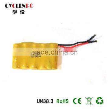 ni-cd 2/3aaa 170mah rechargeable battery nicd 6v 170mah rechargeable battery