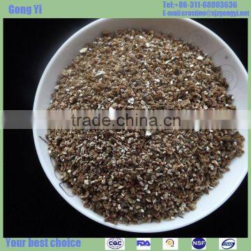 High Quality Raw Gold Vermiculite in 1-3mm With 8 Times Expanded photo-3