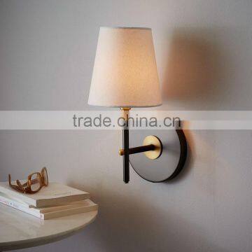 0627-3 vintage style to bedrooms living rooms and reading nooks slim profile of Antique Bronze Single Arc Mid-Century Sconce