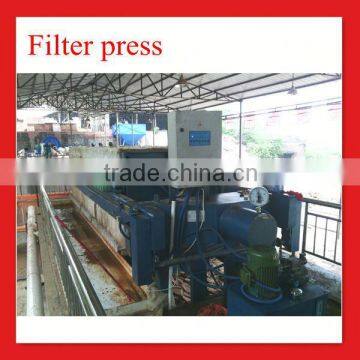 Good quality Hydraulic filter press for Kaolin industry Higt efficiency