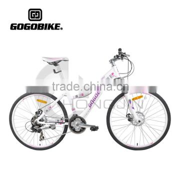 26'' Front Suspension Girls Aluminum Alloy MTB Bikes