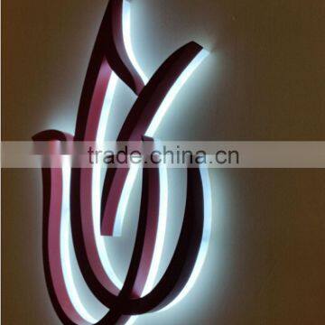 Stainless Steel Backlit Led Light Letter