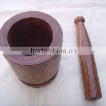 Wooden Bowl for grinding