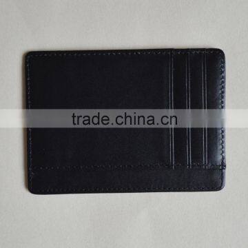 multi-function genuine leather RFID shield card wallet