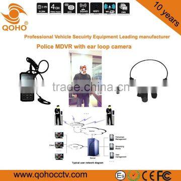 2.4 Inch Portabble Police Video Recorder 3G / 4G /GPS / WIFI , 480 X 240 Resolution