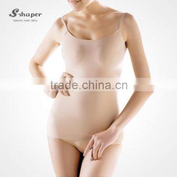 S-SHAPER OEM Seamless Women Underwear Top High Elastic Strap Body Slimming Camisole