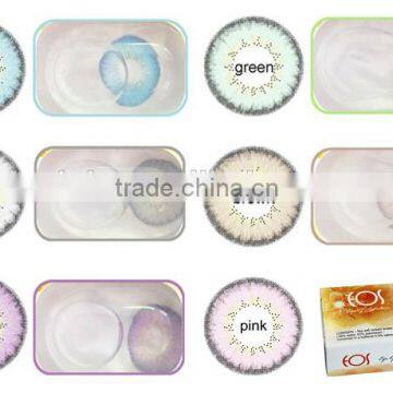 New arrivals 6 colors korea EOS Briller cosmetic cheap contact lenses from china