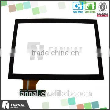 cyprss IC G+G structure multi touch capacitive touch screen 23.6 inch with USB or IIC port