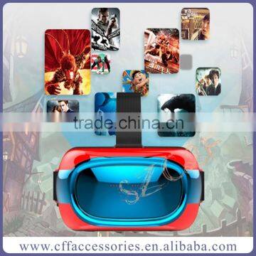 Connect to Wifi VR Box 3D Virtual Reality Glasses Support 3D Movie/Games/Video/TF card/bluetooth All In One 3D VR Box