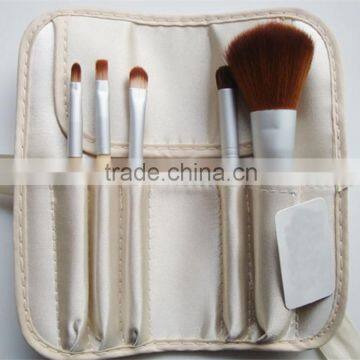 Private Label 5pcs Bamboo Makeup Brush Set