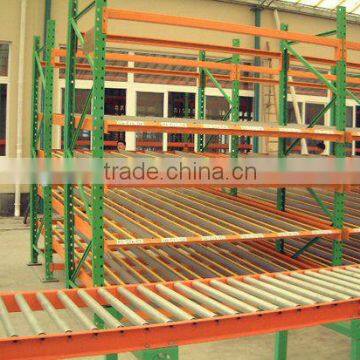 conveyer transportation gravity flow storage racks