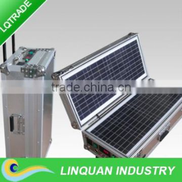 High efficiency 40W portable solar power generation system/drive to laptops/TV digital devices