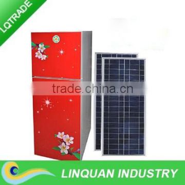 high capacity 138L solar power refrigerator 35W solar fridge for RV use