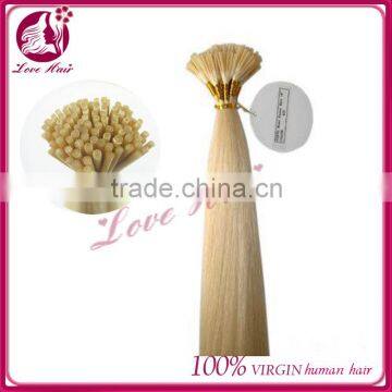 2014 hot sale light color I-tip hair extention